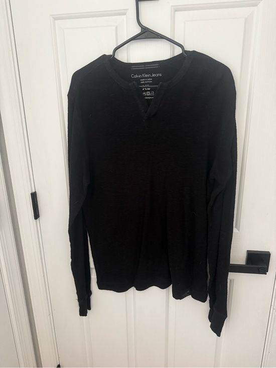 Calvin Klein Jeans Other - Calvin Klein Jeans Men's Black Long-Sleeve Waffle Thermal Shirt